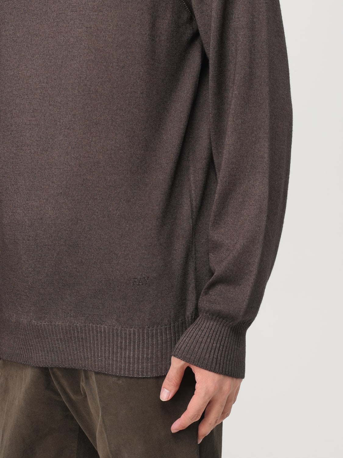 FAY SWEATER: Sweater men Fay, Brown - Img 3