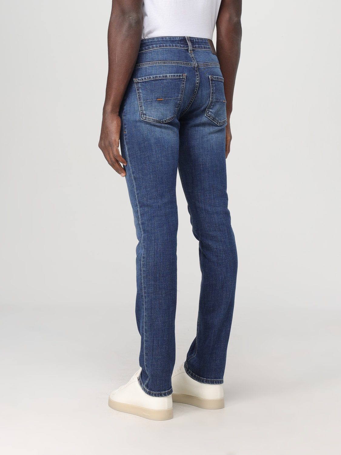 FAY JEANS: Jeans men Fay, Blue - Img 2