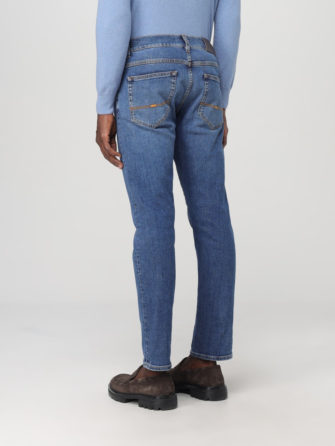 FAY JEANS: Jeans men Fay, Stone Washed - Img 2