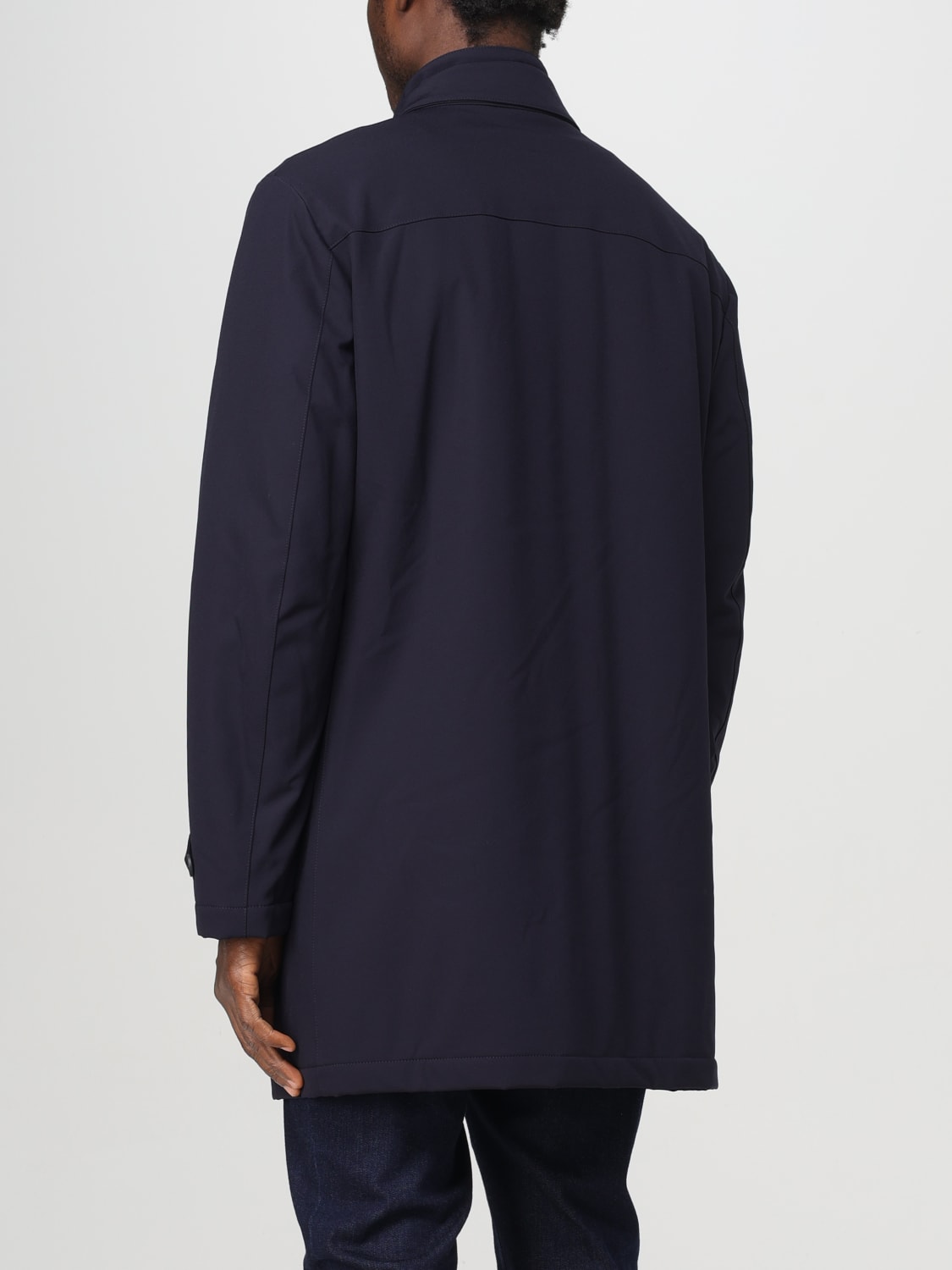 FAY GIACCA: Parka Fay in nylon , Blue - Img 2