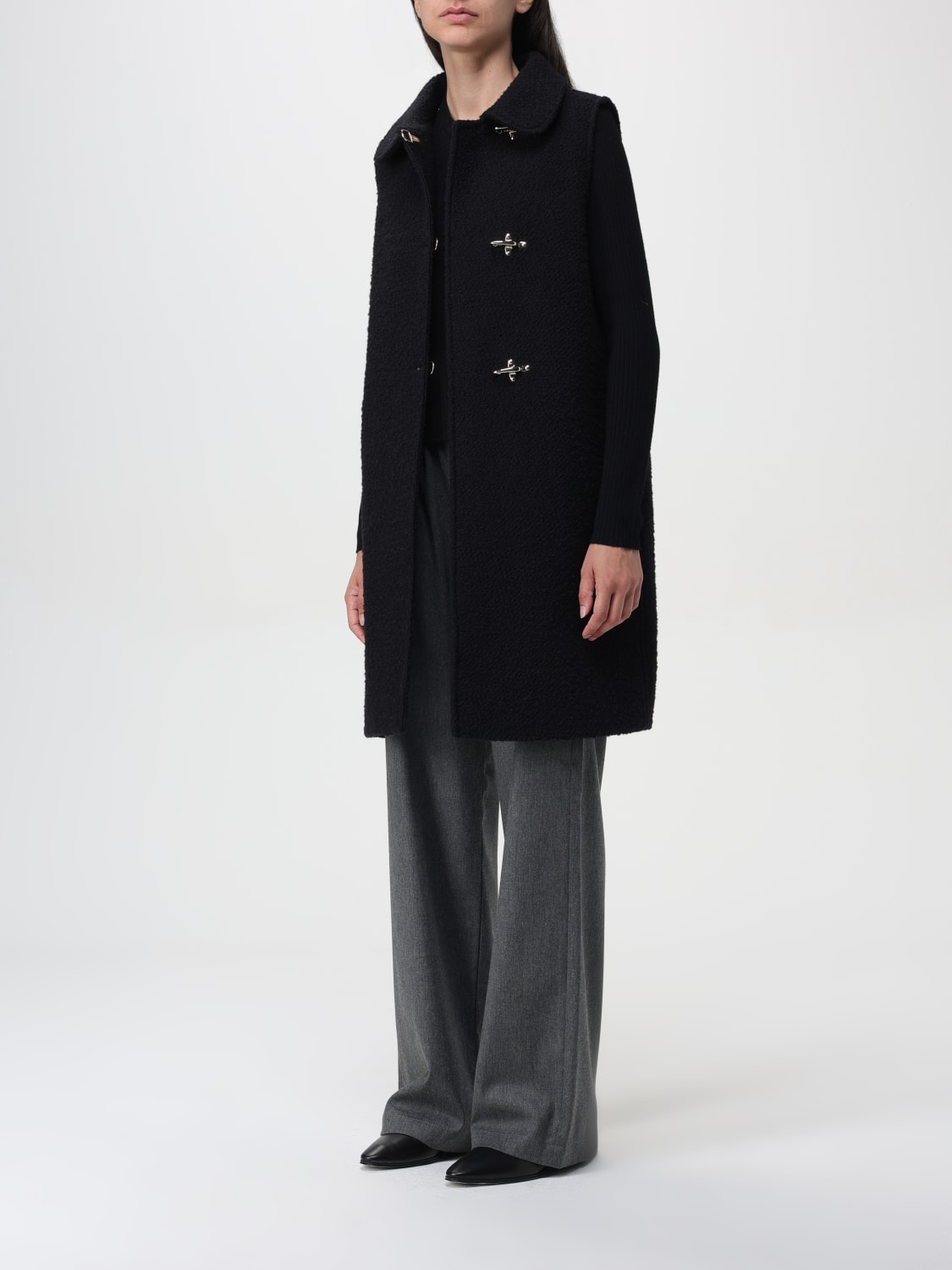 FAY MANTEAU: Manteau femme Fay, Noir - Img 3