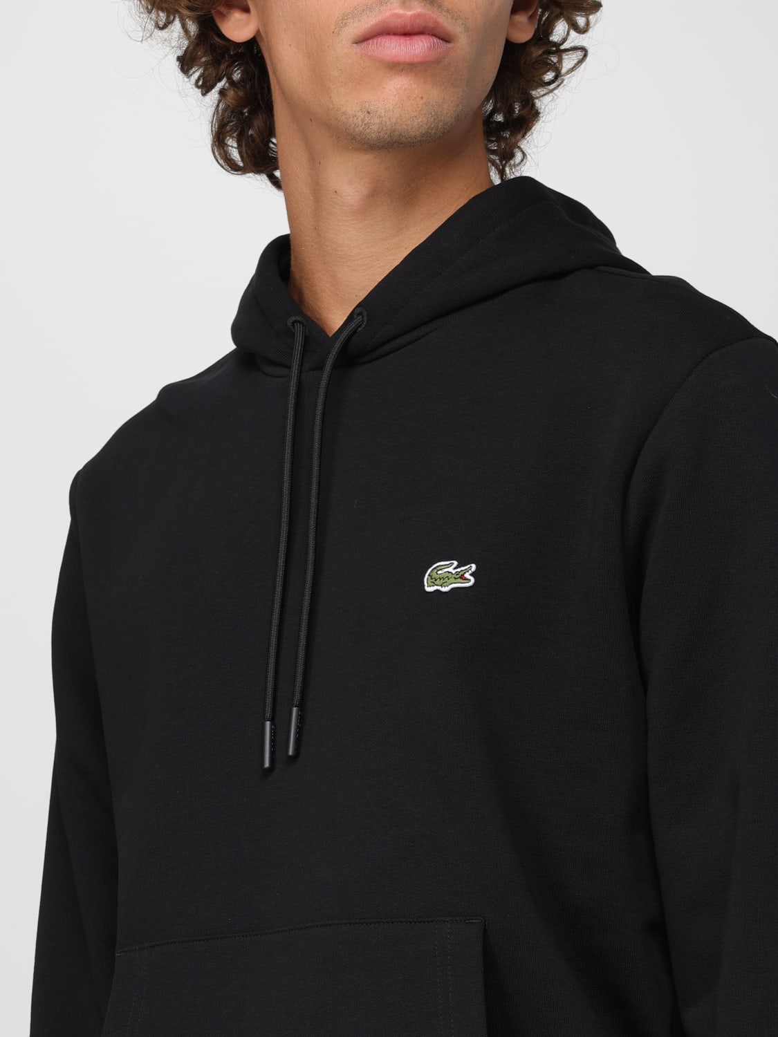 LACOSTE SWEATSHIRT: Sweatshirt homme Lacoste, Noir - Img 3