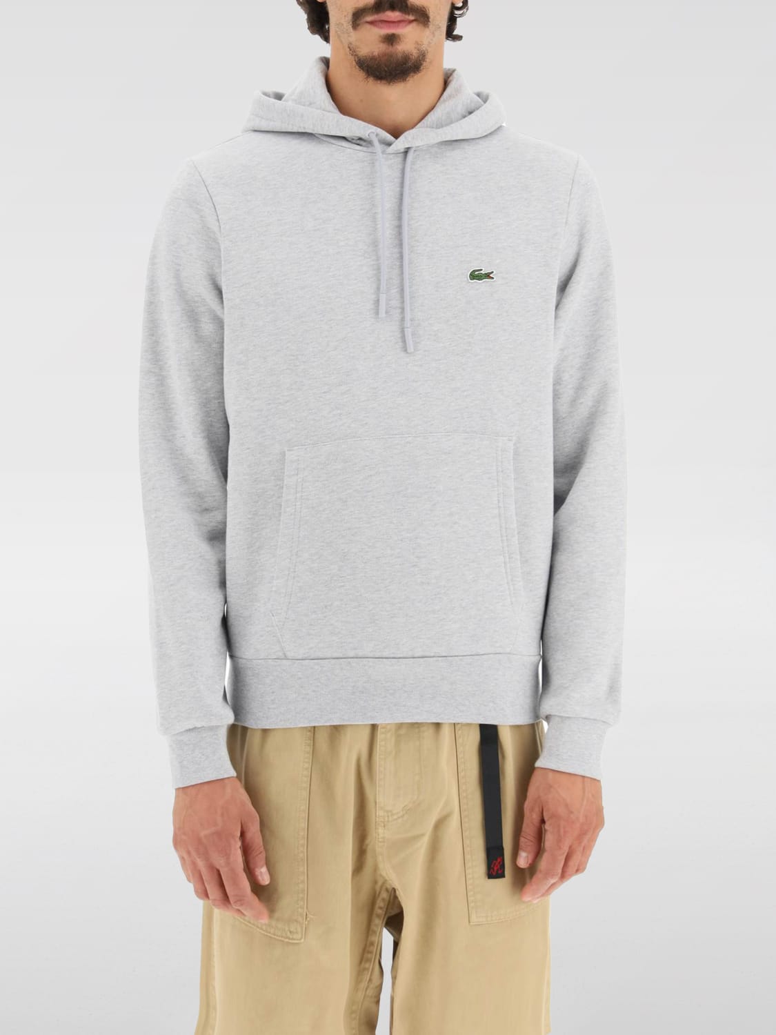 LACOSTE SWEATSHIRT: Sweatshirt men Lacoste, Grey - Img 1
