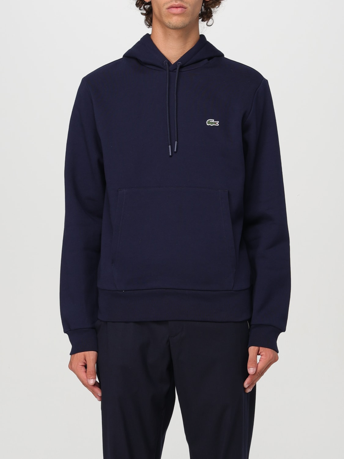 Navy lacoste hoodie best sale