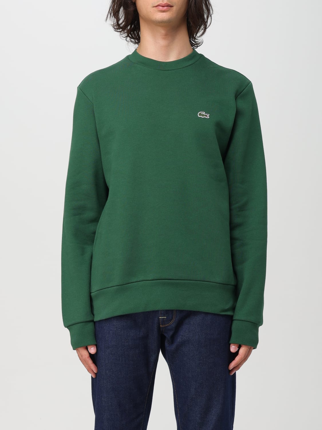 LACOSTE SWEATSHIRT: Sweatshirt men Lacoste, Green - Img 1