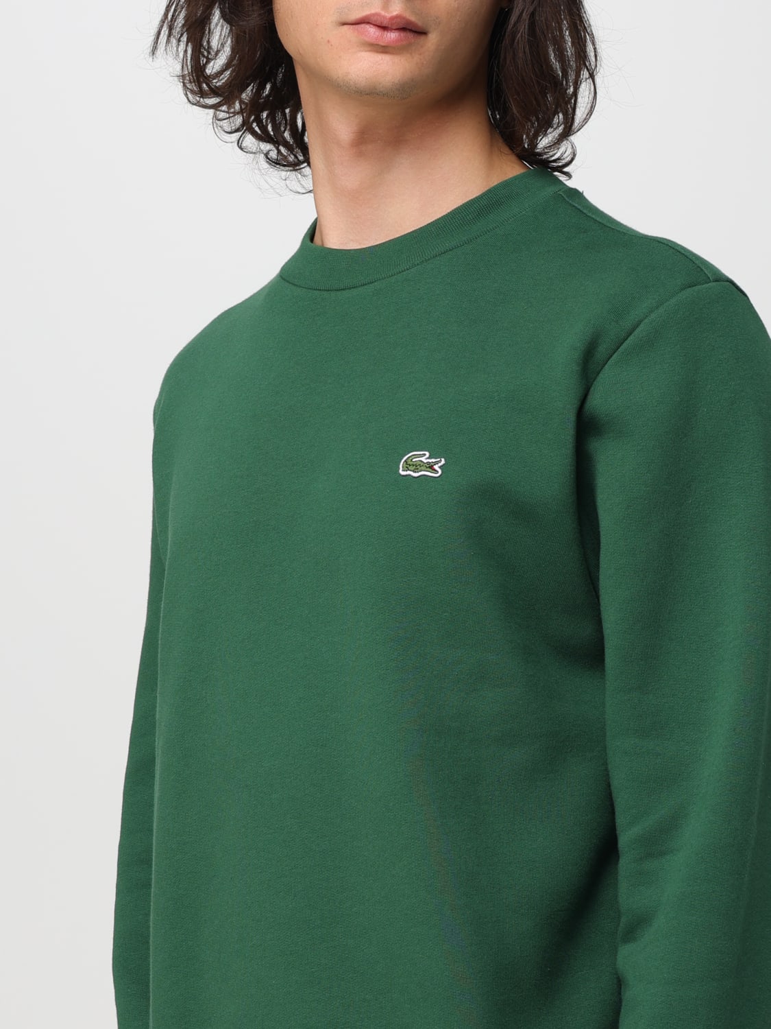 LACOSTE SWEATSHIRT: Sweatshirt men Lacoste, Green - Img 3