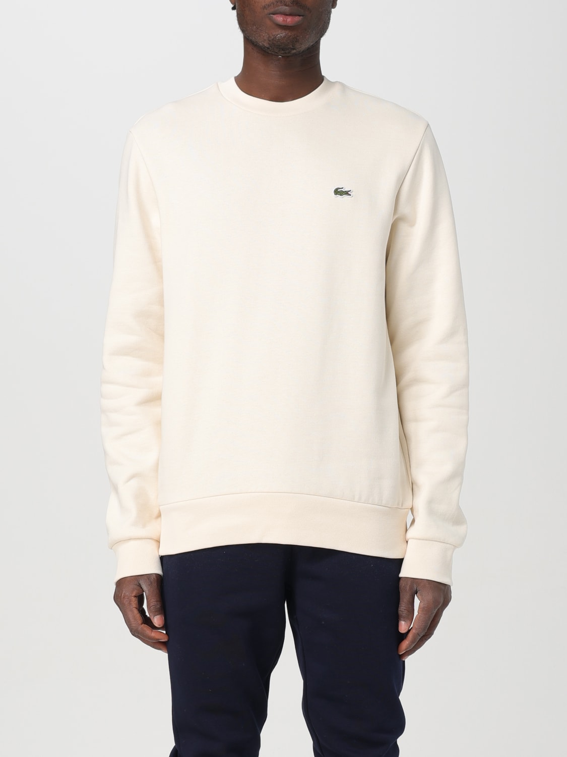 LACOSTE SWEATSHIRT: Sweatshirt herren Lacoste, Beige - Img 1