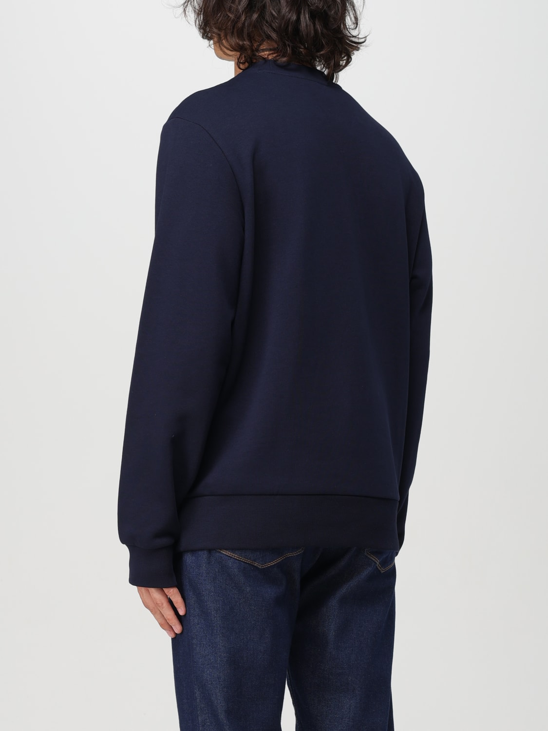 LACOSTE SWEATSHIRT: Sweatshirt men Lacoste, Navy - Img 2