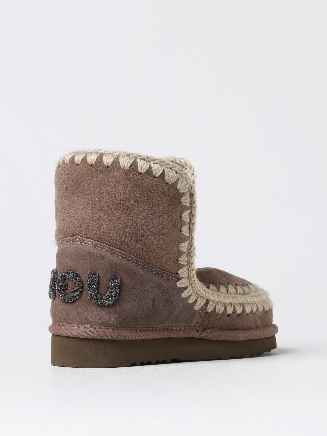 MOU BOOTS: Shoes woman Mou, Beige - Img 3