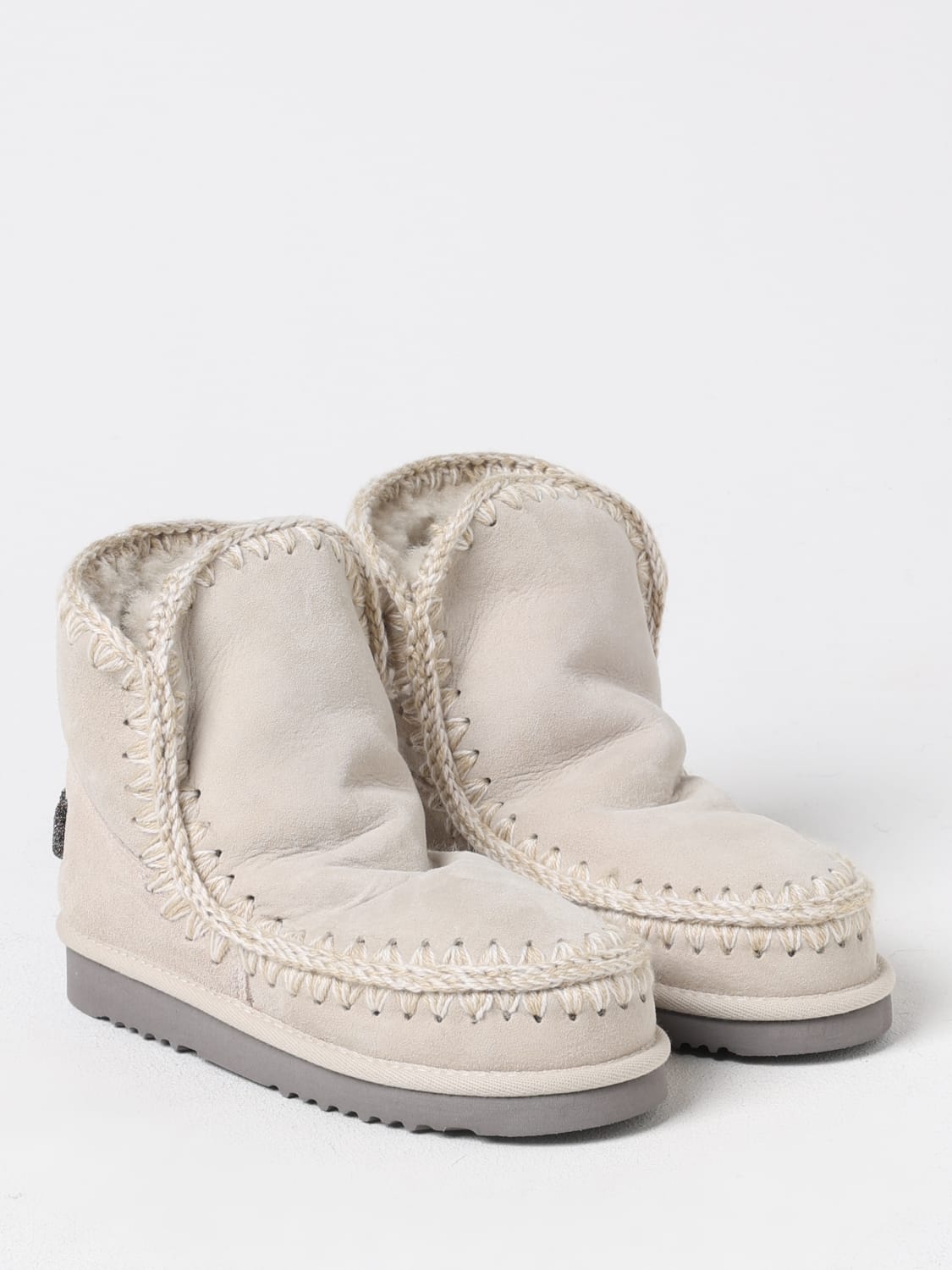MOU BOOTS: Shoes woman Mou, Ivory - Img 2