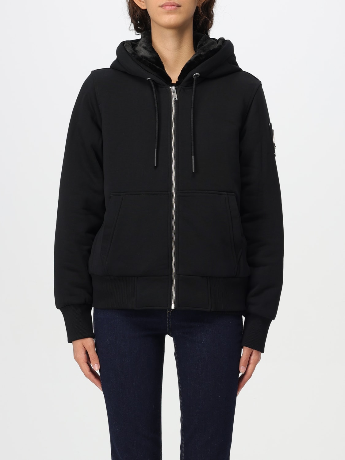 MOOSE KNUCKLES 外套: 外套 女士 Moose Knuckles, 黑色 1 - Img 1