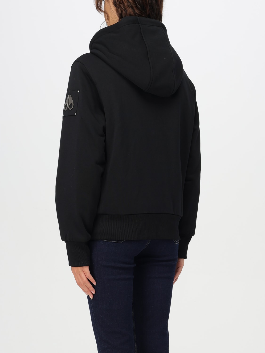 MOOSE KNUCKLES 外套: 外套 女士 Moose Knuckles, 黑色 1 - Img 2