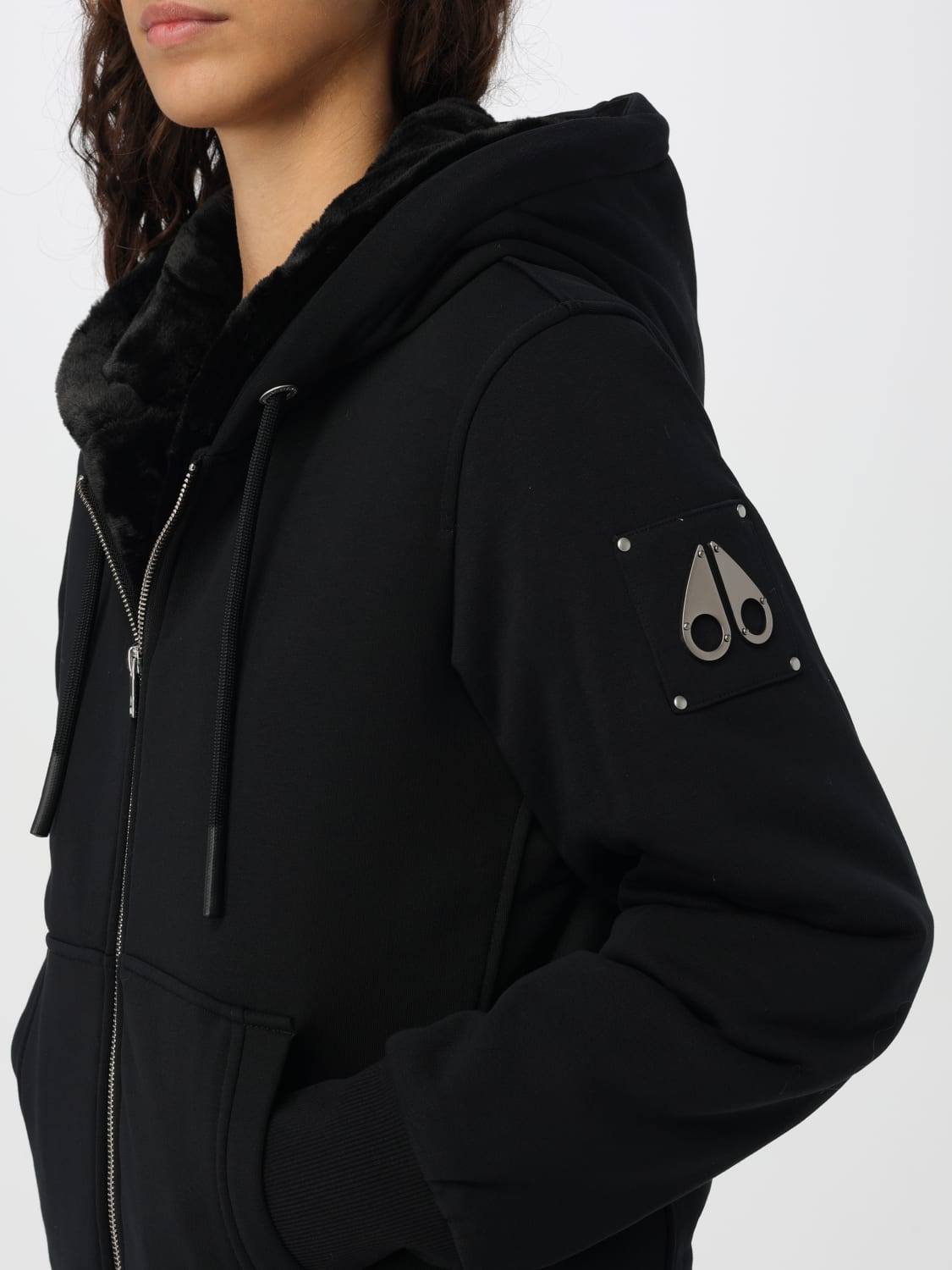 MOOSE KNUCKLES 外套: 外套 女士 Moose Knuckles, 黑色 1 - Img 4