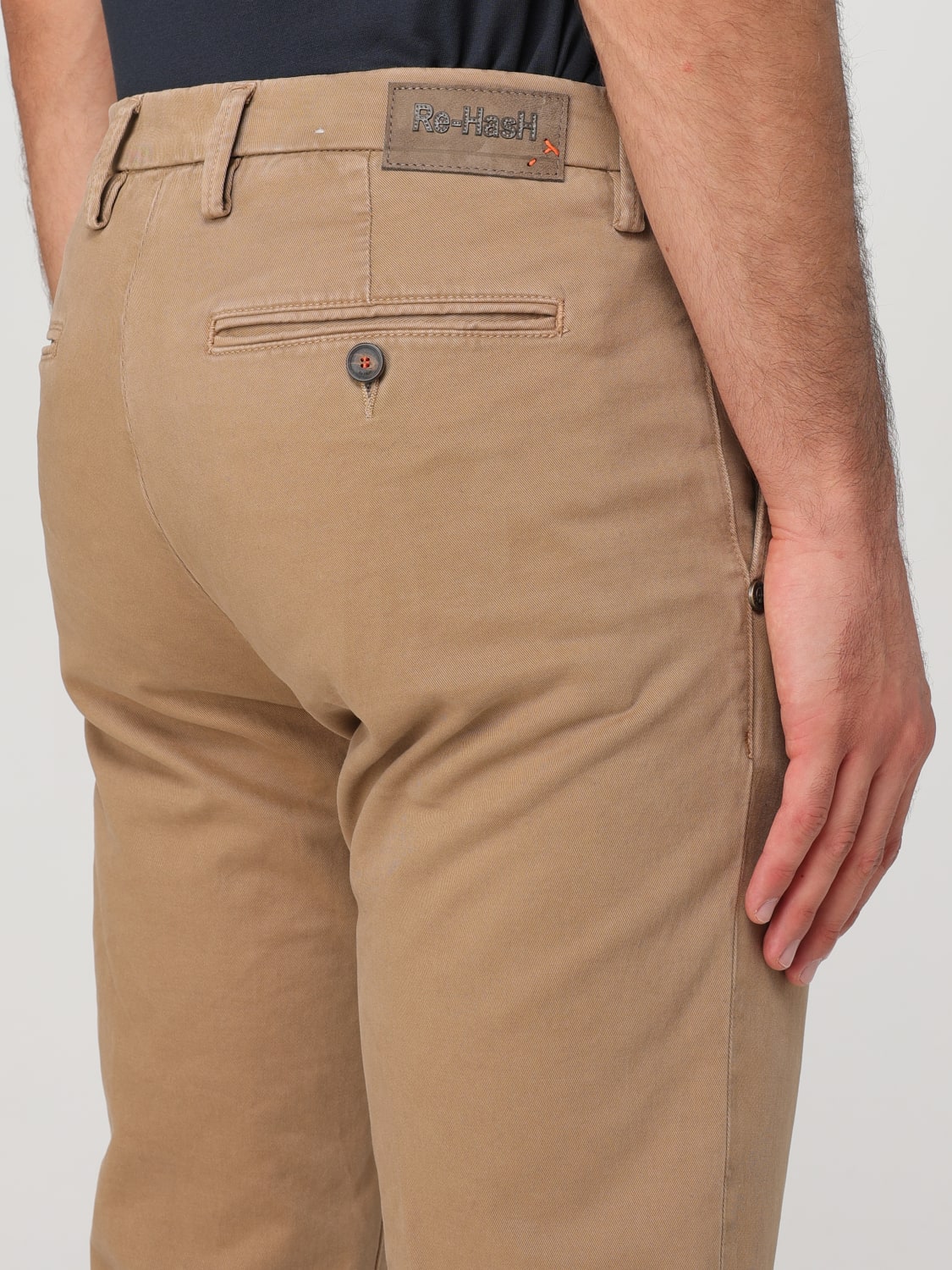 RE-HASH PANTS: Pants men Re-hash, Beige - Img 3