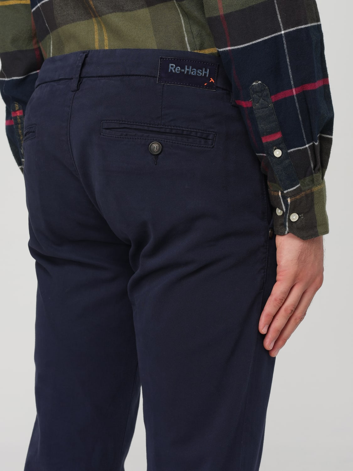 RE-HASH PANTS: Pants men Re-hash, Navy - Img 3