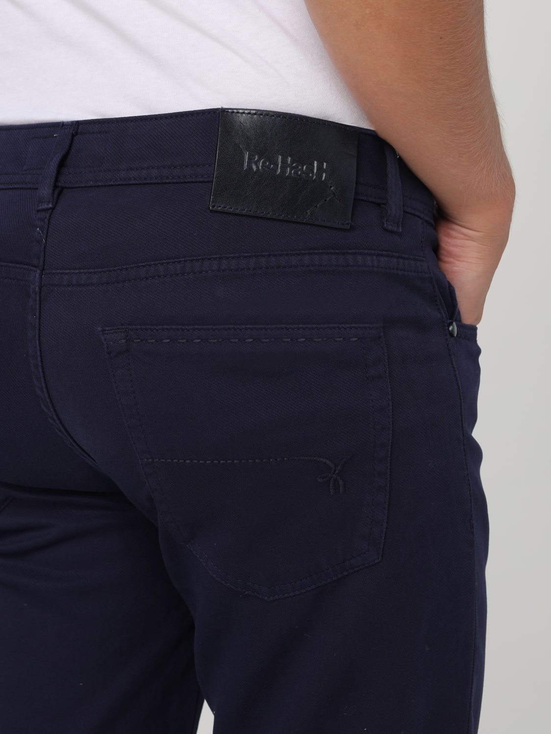 RE-HASH PANTS: Pants men Re-hash, Navy - Img 3