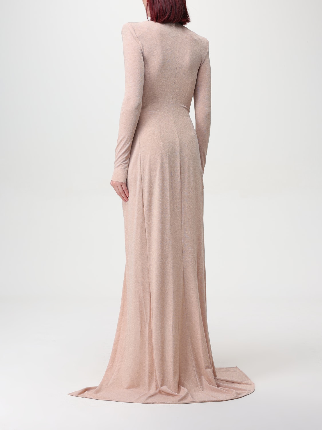 ELISABETTA FRANCHI DRESS: Dress woman Elisabetta Franchi La Mia Bambina, Blush Pink - Img 2