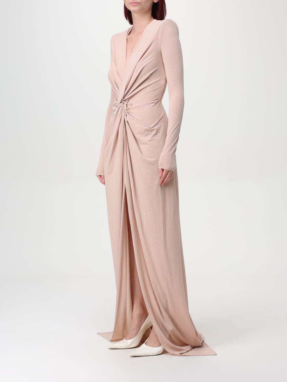 ELISABETTA FRANCHI DRESS: Dress woman Elisabetta Franchi La Mia Bambina, Blush Pink - Img 3