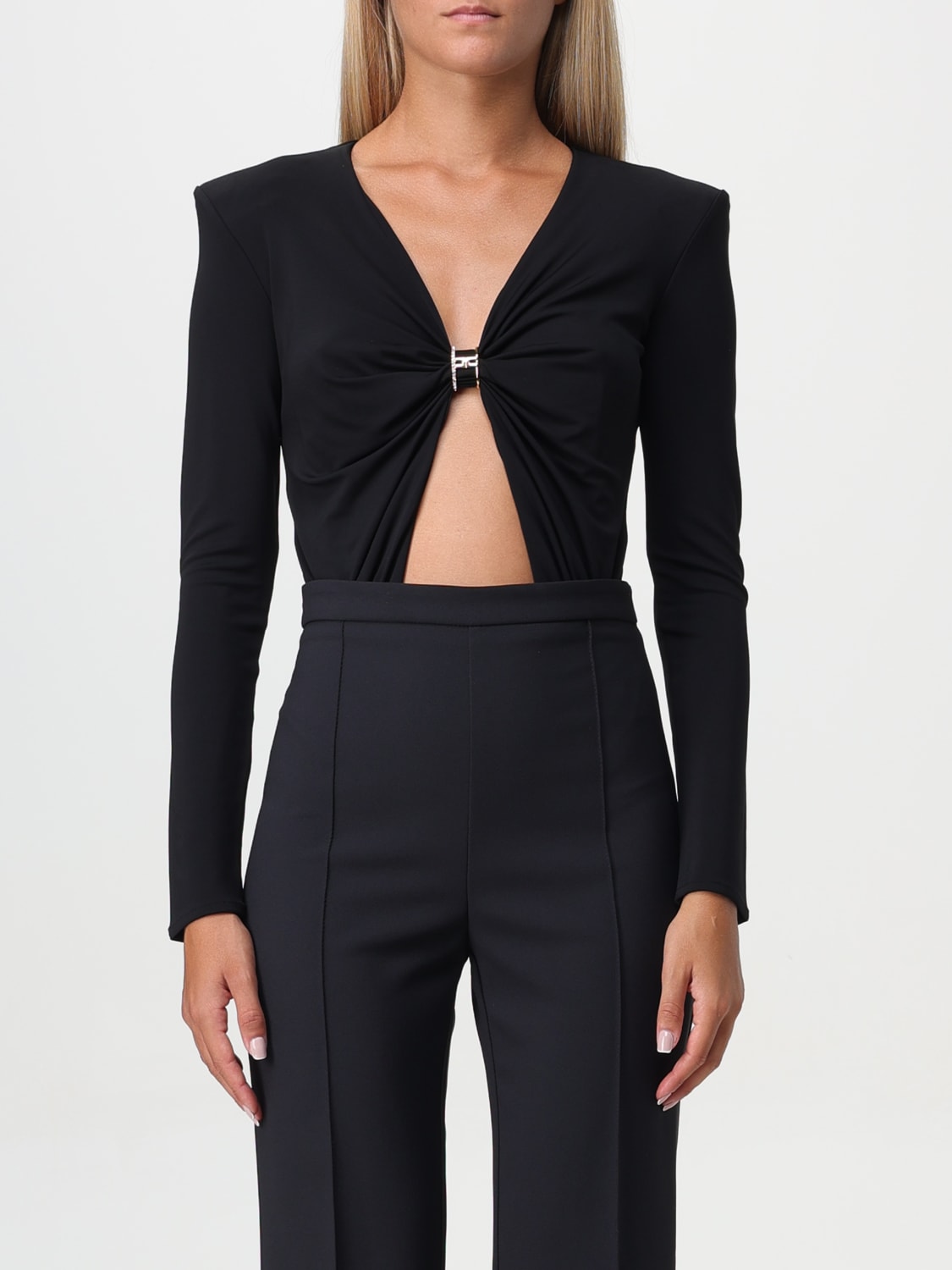 ELISABETTA FRANCHI BODY: Body woman Elisabetta Franchi La Mia Bambina, Black - Img 1