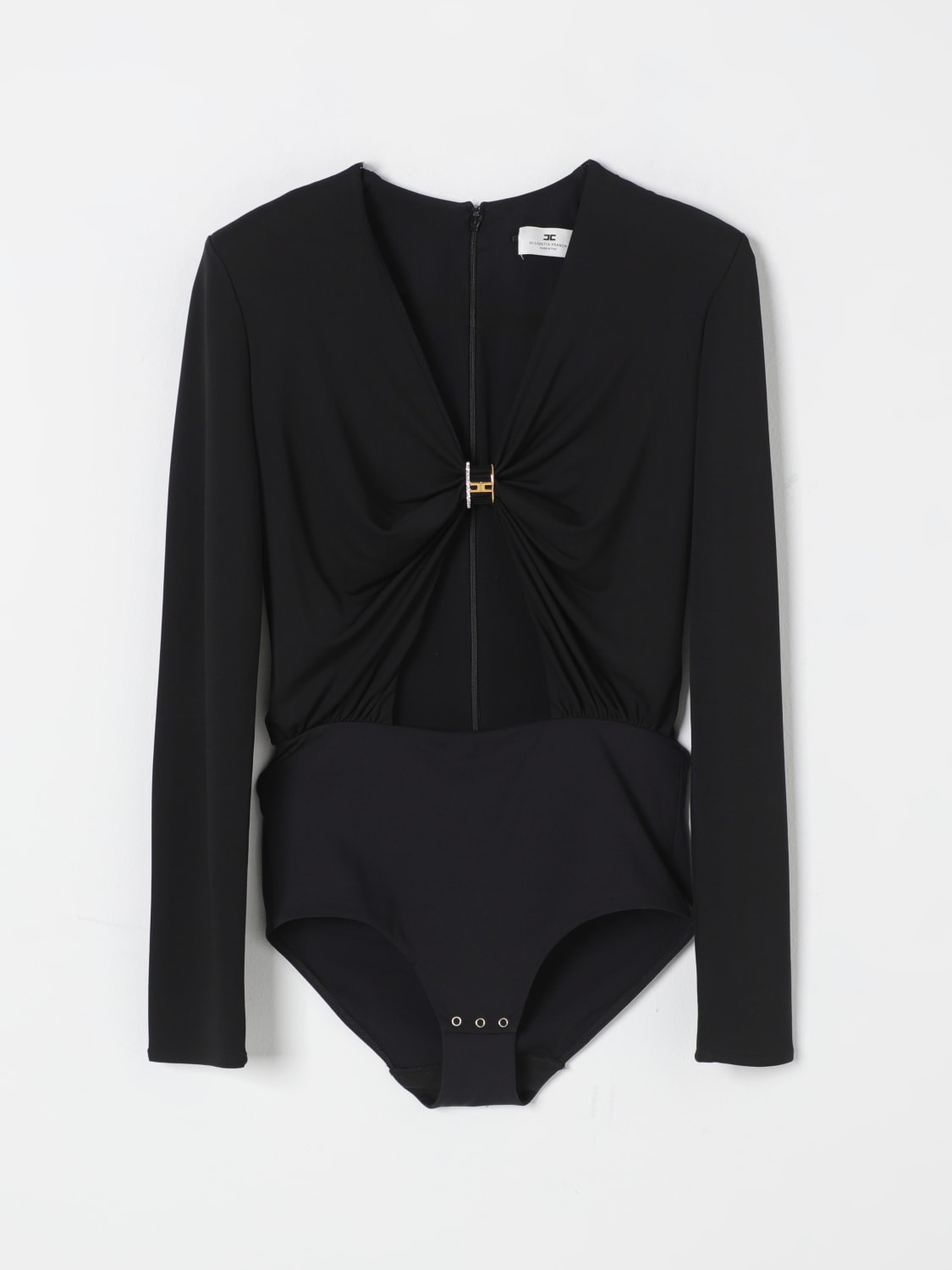 ELISABETTA FRANCHI BODY: Body woman Elisabetta Franchi La Mia Bambina, Black - Img 2