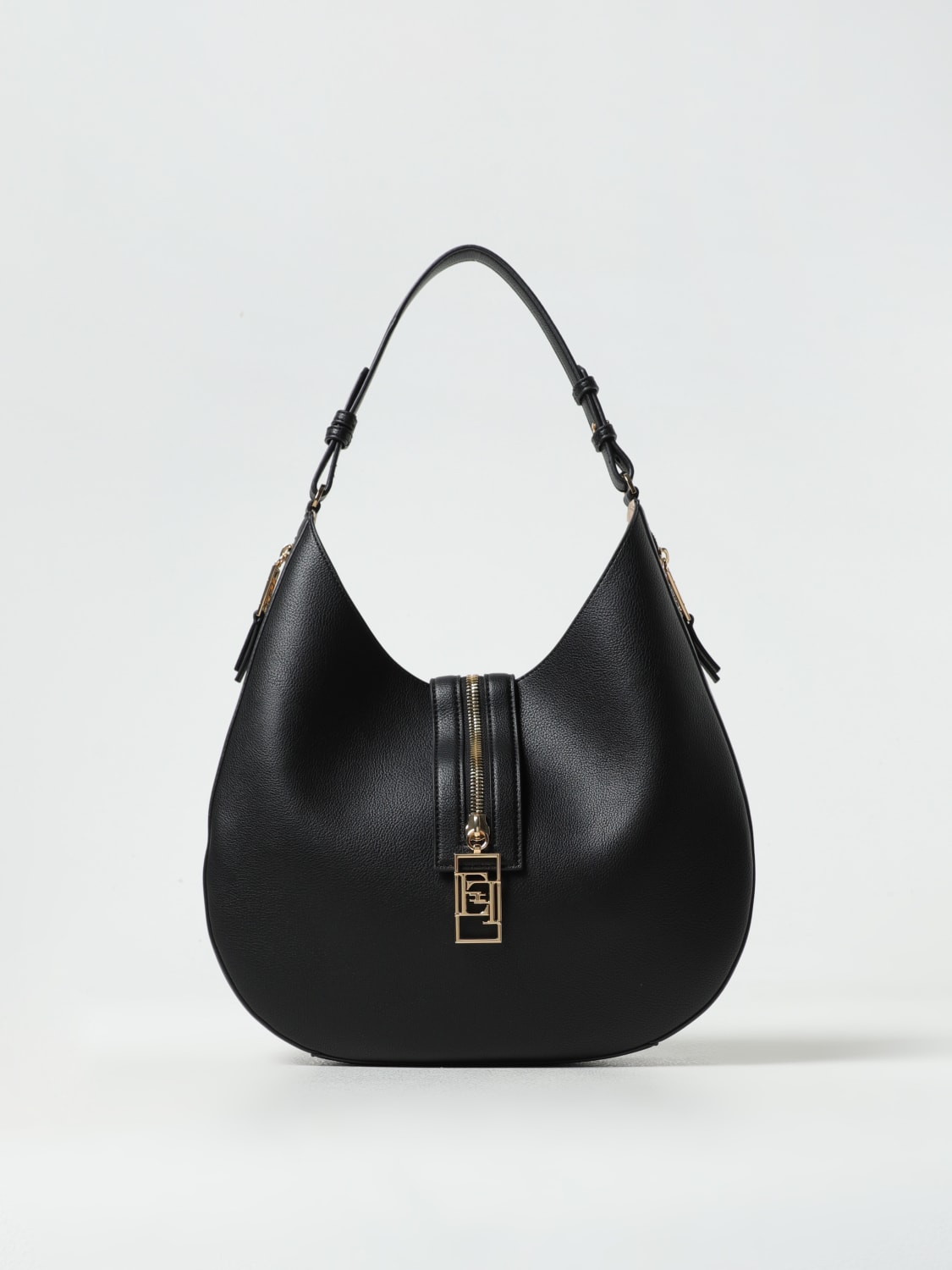 ELISABETTA FRANCHI SAC PORTÉ ÉPAULE: Sac porté épaule femme Elisabetta Franchi La Mia Bambina, Noir - Img 1