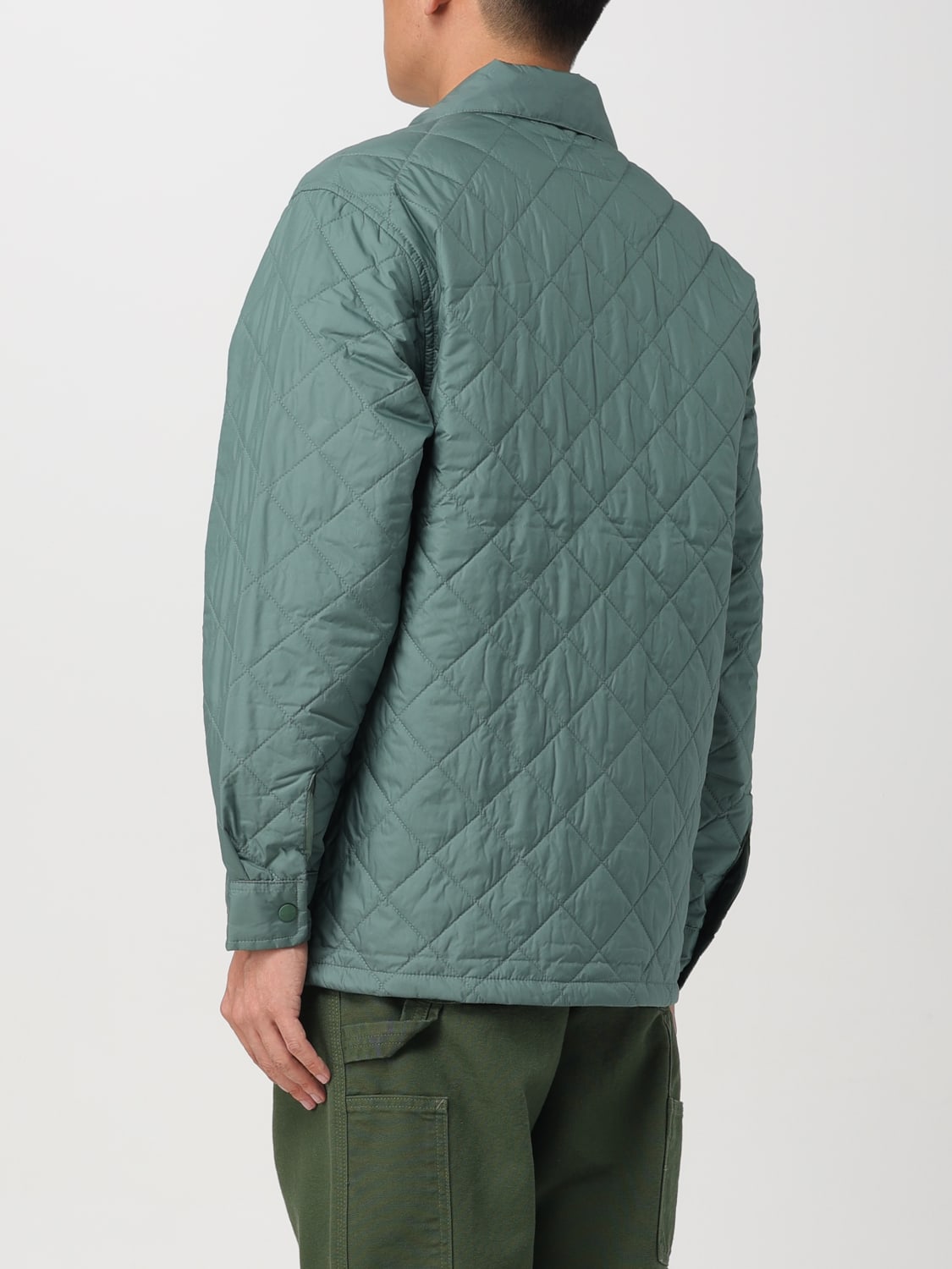 CARHARTT WIP JACKET: Carhartt Wip quilted nylon jacket, Green - Img 3