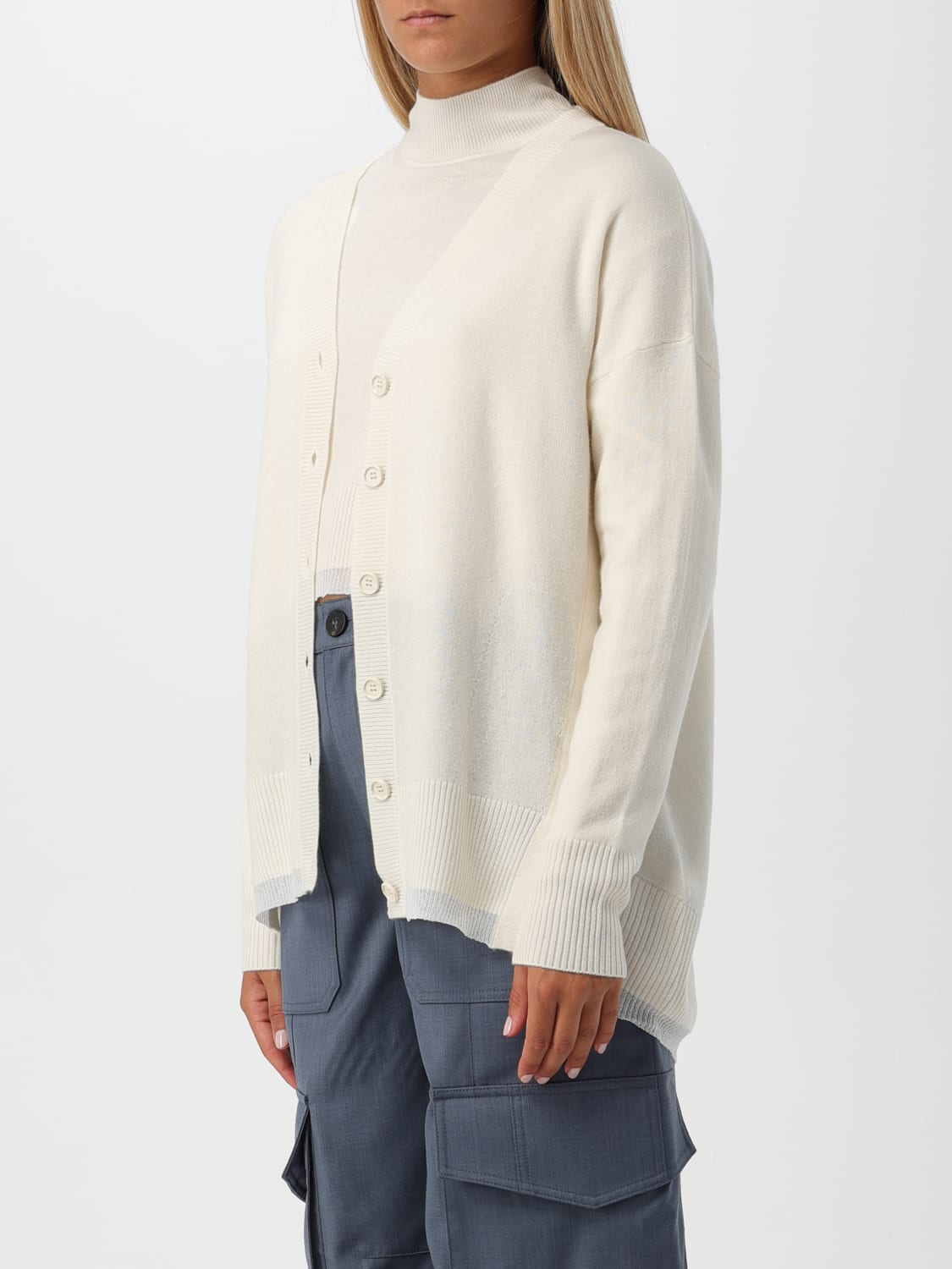 PINKO CARDIGAN: Cardigan woman Pinko, White - Img 3