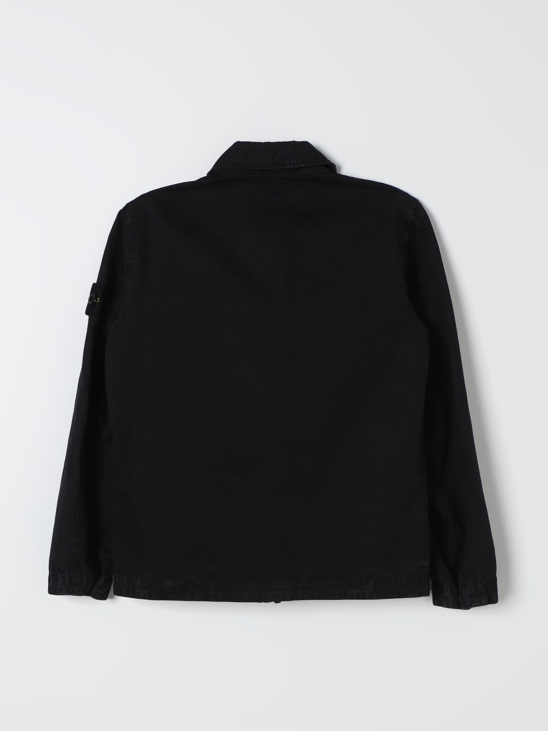 STONE ISLAND JUNIOR: Blazer kids - Black | Stone Island