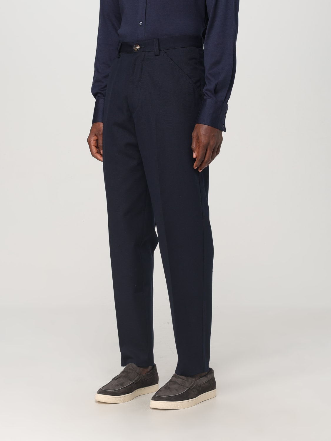 BRUNELLO CUCINELLI PANTS: Pants men Brunello Cucinelli, Blue - Img 4