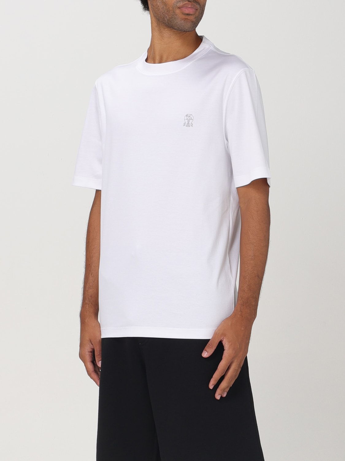 BRUNELLO CUCINELLI T-SHIRT: T-shirt men Brunello Cucinelli, White - Img 4