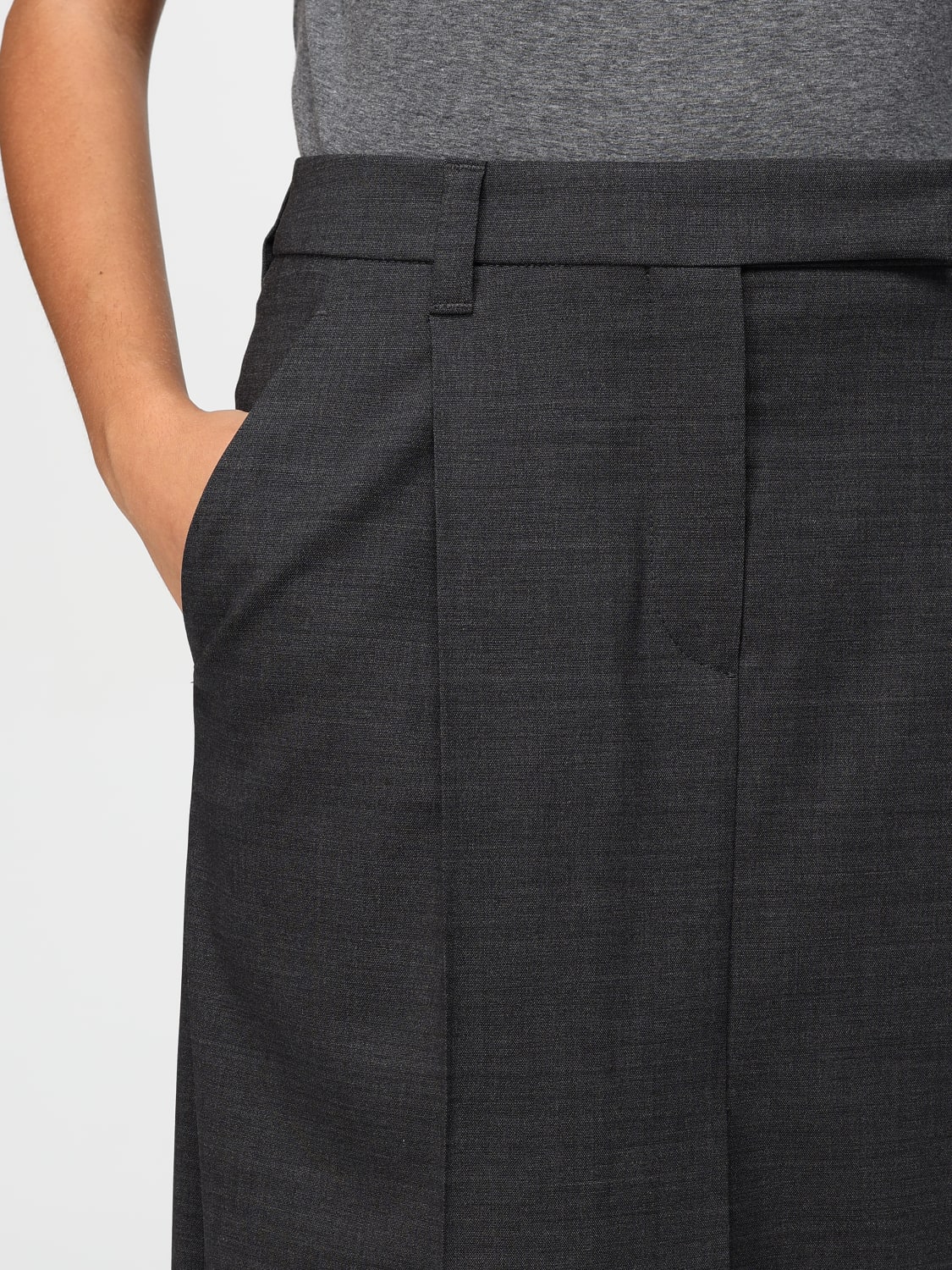 BRUNELLO CUCINELLI SKIRT: Skirt woman Brunello Cucinelli, Charcoal - Img 5