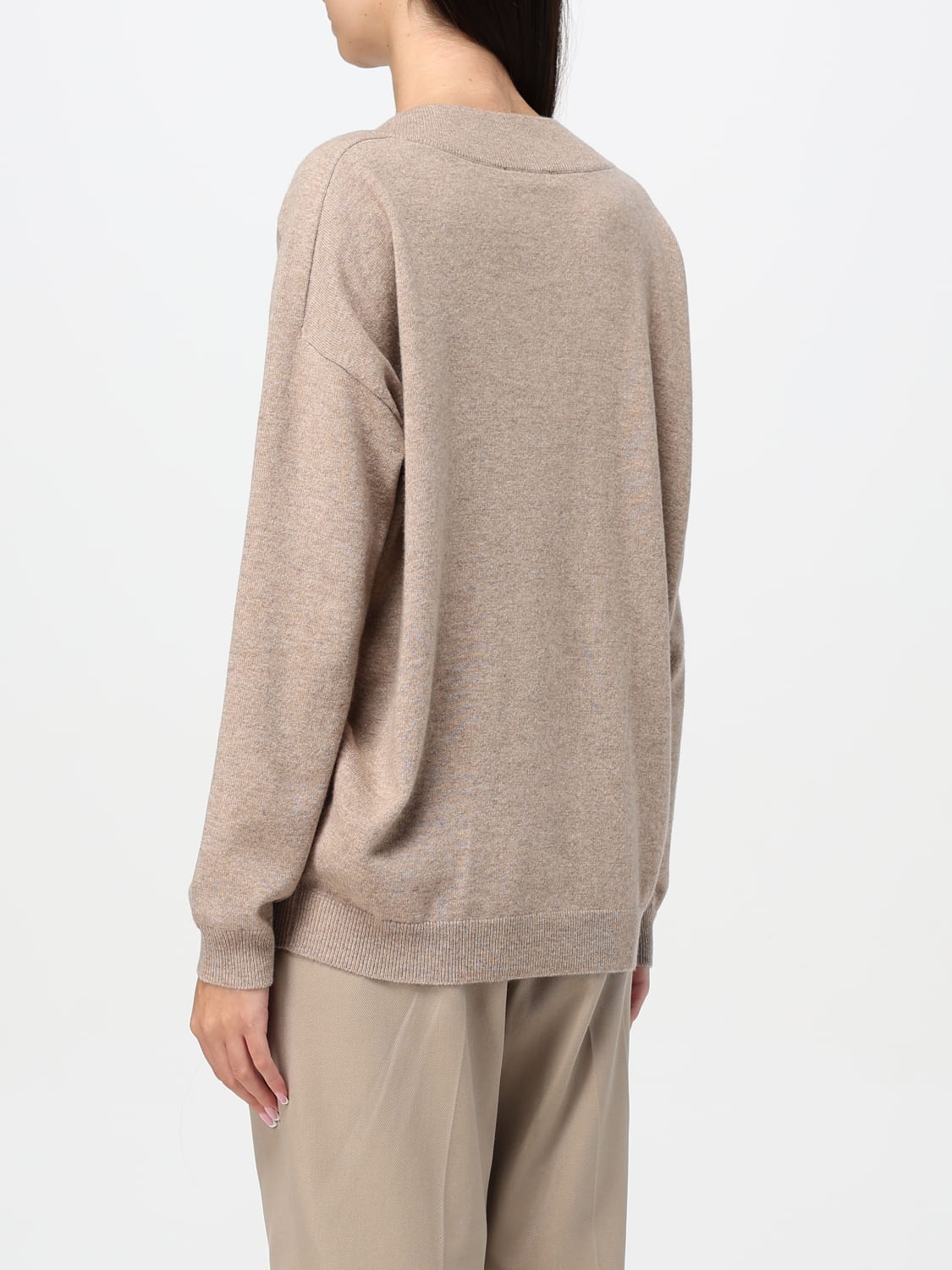 BRUNELLO CUCINELLI SWEATER: Sweater woman Brunello Cucinelli, Dove Grey - Img 2