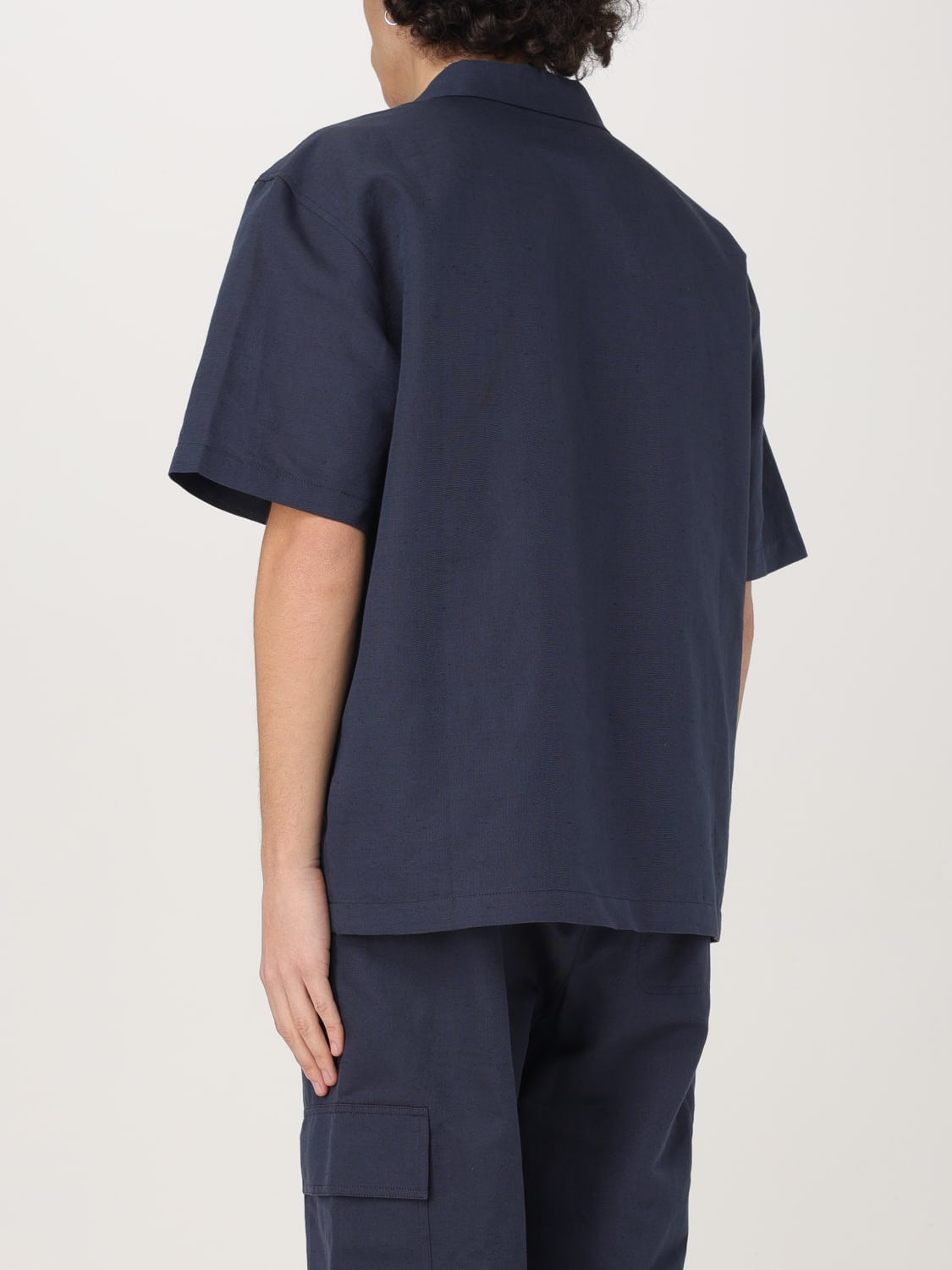 COLMAR CAMICIA: Camicia Colmar in cotone e lino , Blue Navy - Img 3