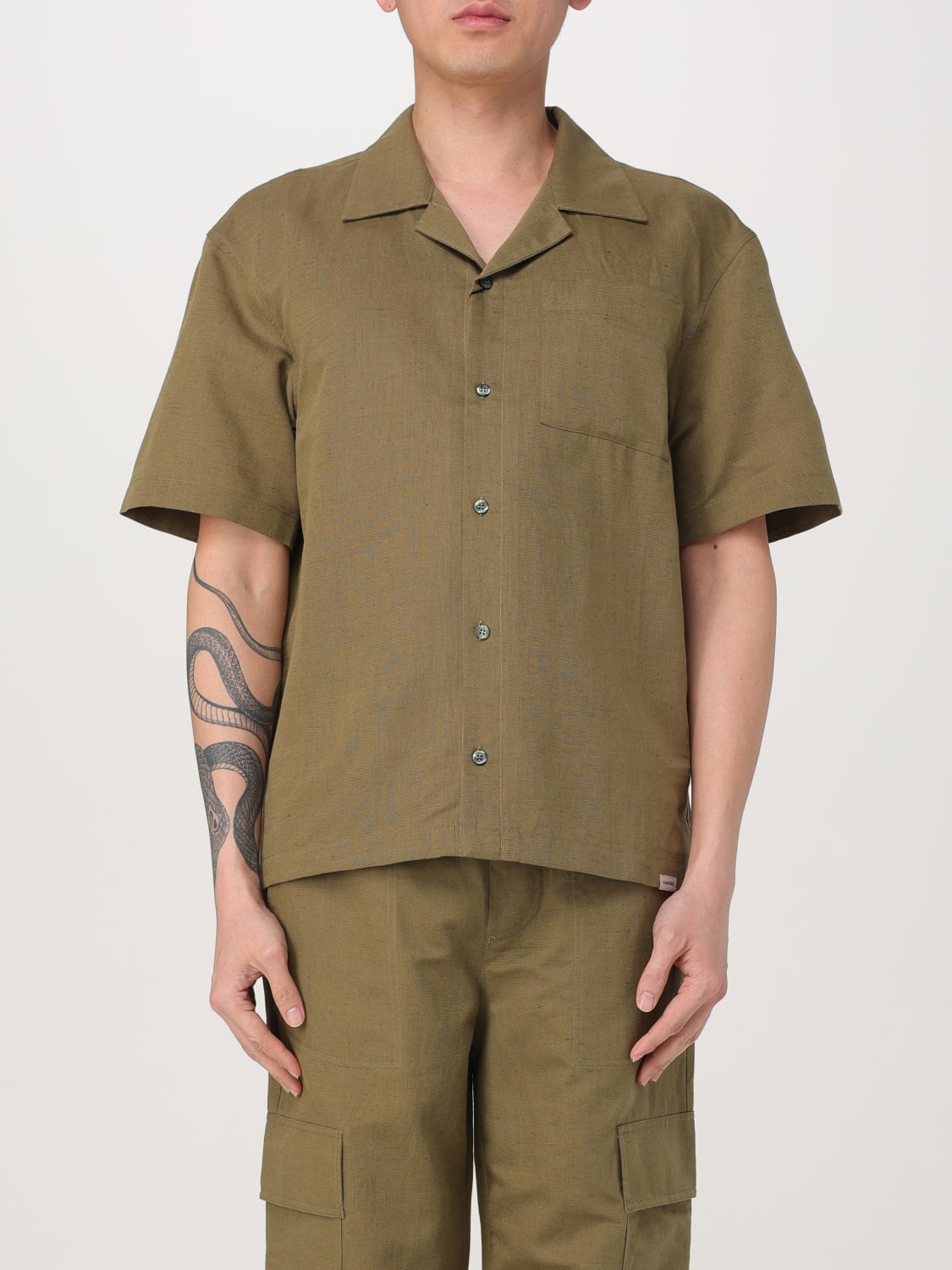 COLMAR SHIRT: Shirt men Colmar, Military - Img 1