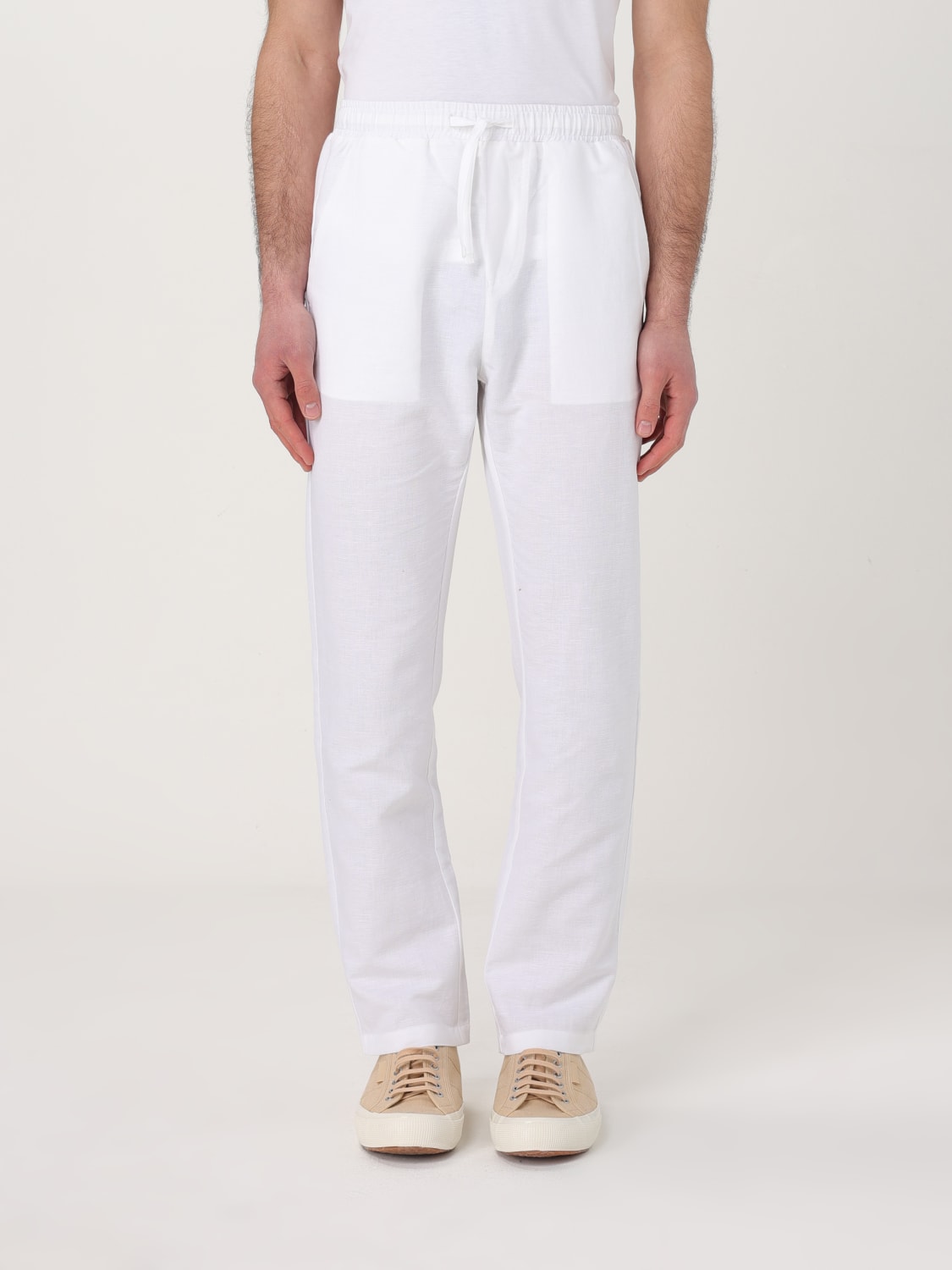 COLMAR PANTALONE: Pantalone Colmar in cotone e lino , Bianco - Img 1