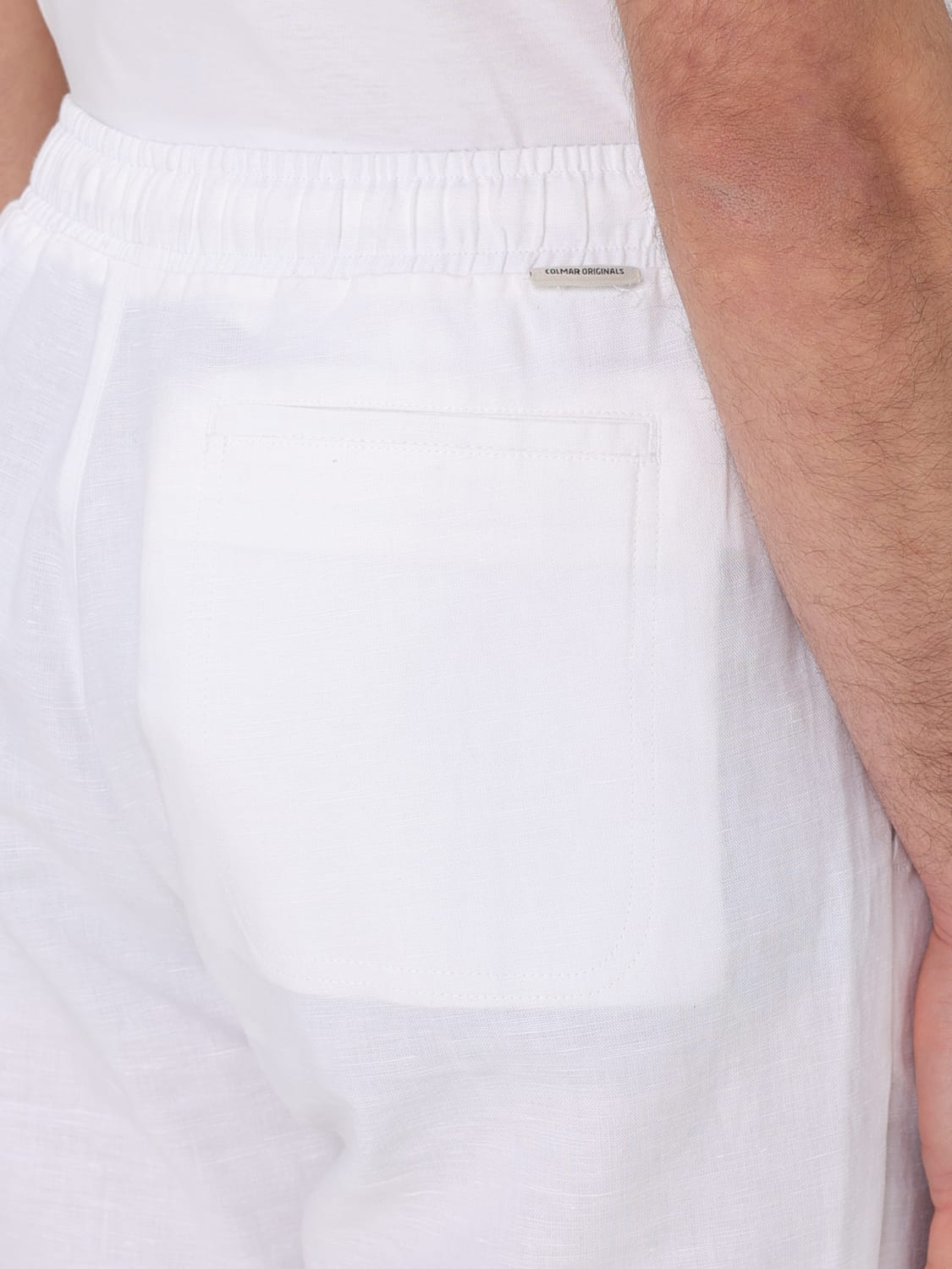 COLMAR PANTALONE: Pantalone Colmar in cotone e lino , Bianco - Img 3