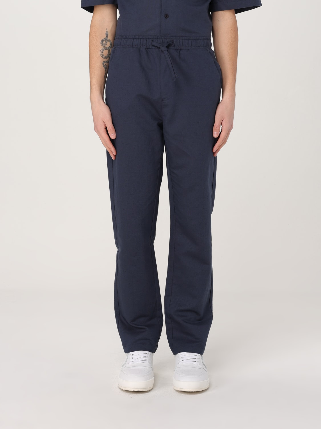 COLMAR PANTALONI: Pantalone Colmar in cotone e lino , Blue Navy - Img 1
