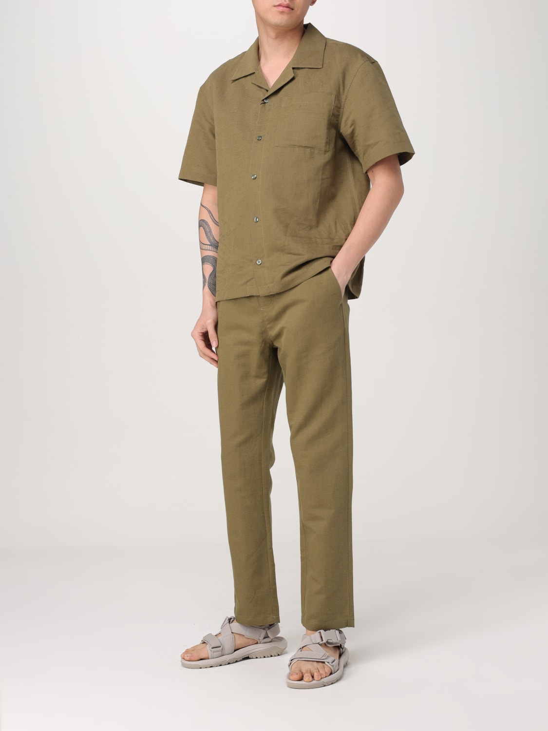 COLMAR PANTS: Pants men Colmar, Military - Img 2