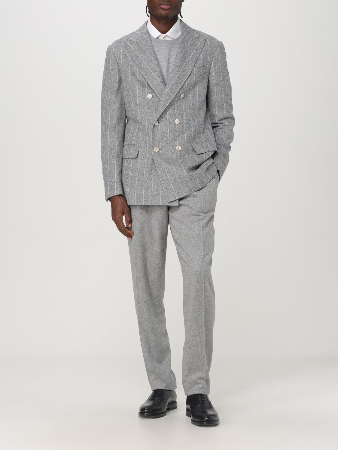 BRUNELLO CUCINELLI BLAZER: Blazer men Brunello Cucinelli, Grey - Img 2