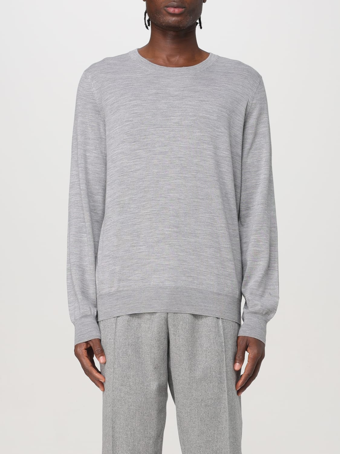 BRUNELLO CUCINELLI PULL: Pull homme Brunello Cucinelli, Gris - Img 1