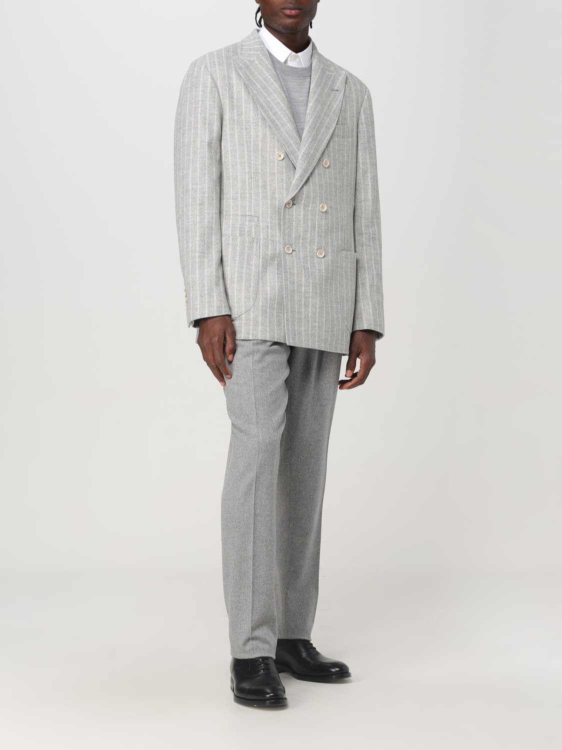 BRUNELLO CUCINELLI JERSEY: Jersey hombre Brunello Cucinelli, Gris - Img 2