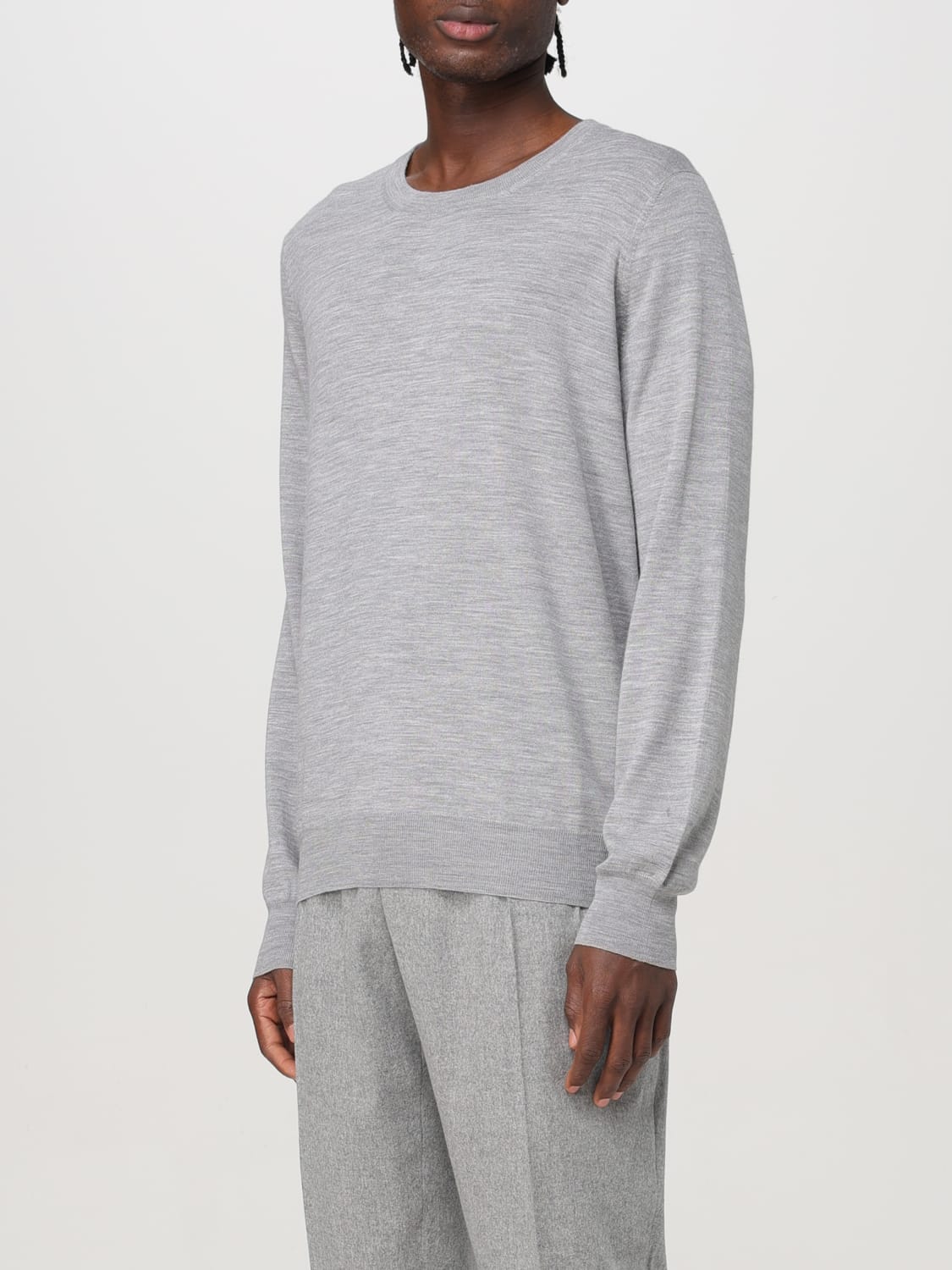 BRUNELLO CUCINELLI PULL: Pull homme Brunello Cucinelli, Gris - Img 4