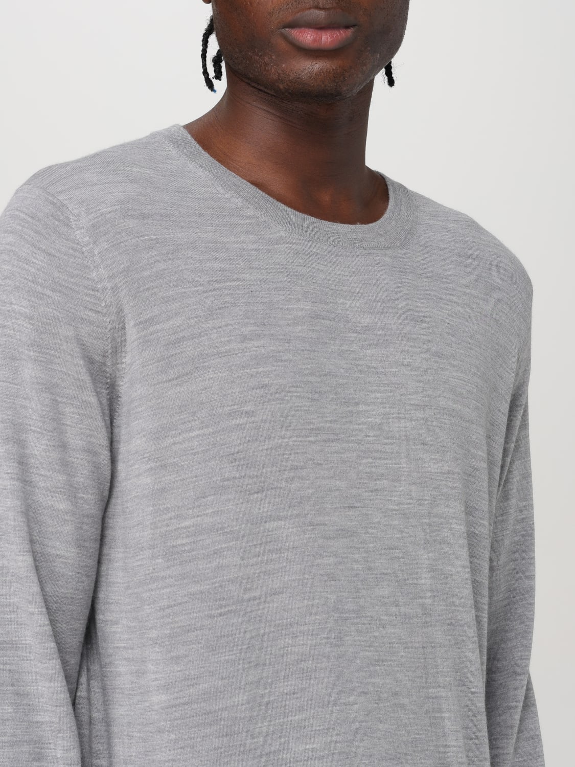 BRUNELLO CUCINELLI PULL: Pull homme Brunello Cucinelli, Gris - Img 5