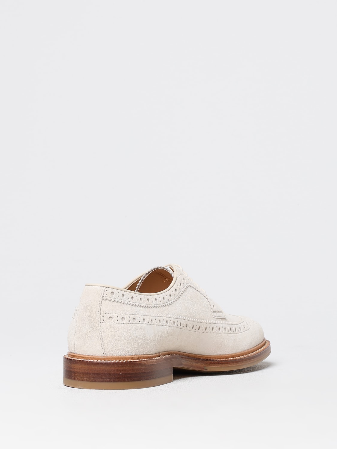 BRUNELLO CUCINELLI BROGUE SHOES: Shoes men Brunello Cucinelli, Milk - Img 3