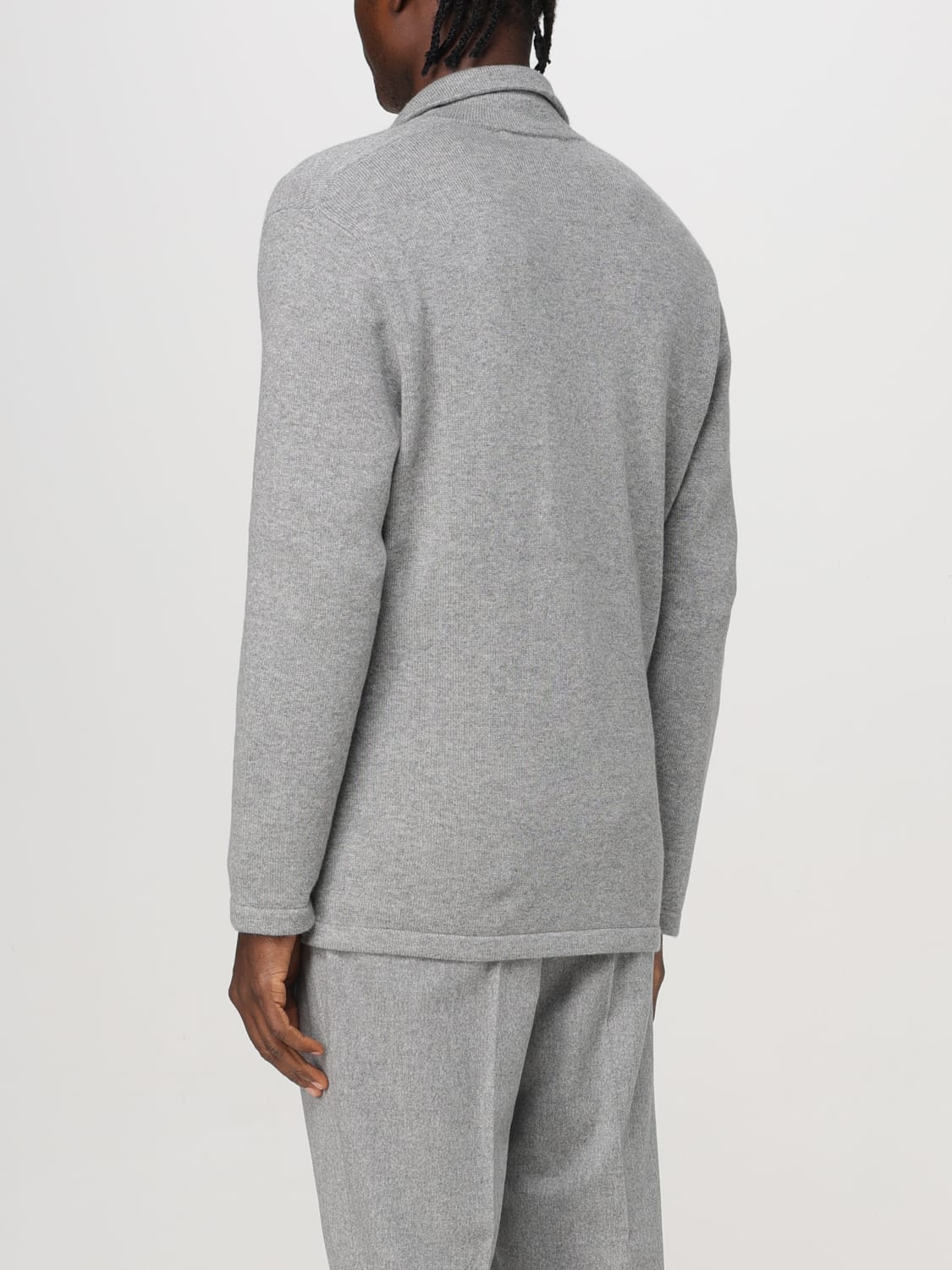 BRUNELLO CUCINELLI SWEATER: Sweater men Brunello Cucinelli, Grey - Img 3