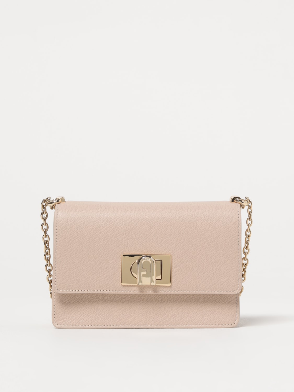 FURLA MINI BAG: Shoulder bag woman Furla, Blush Pink - Img 1