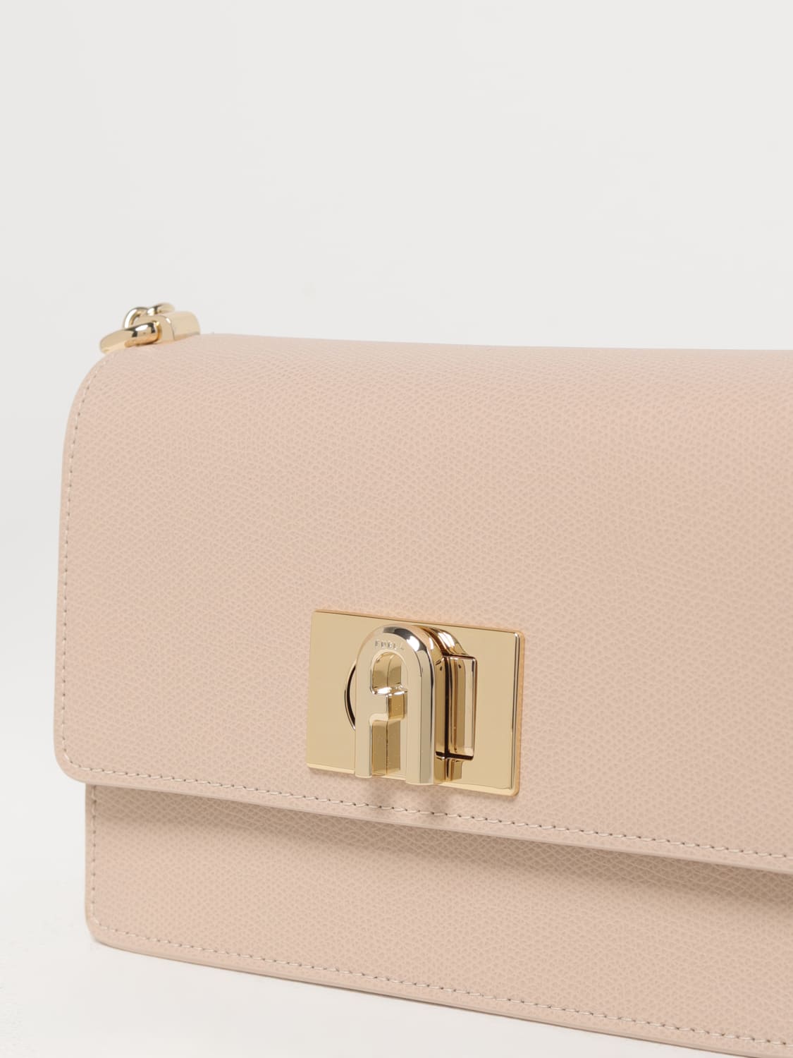 FURLA MINI BAG: Shoulder bag woman Furla, Blush Pink - Img 3