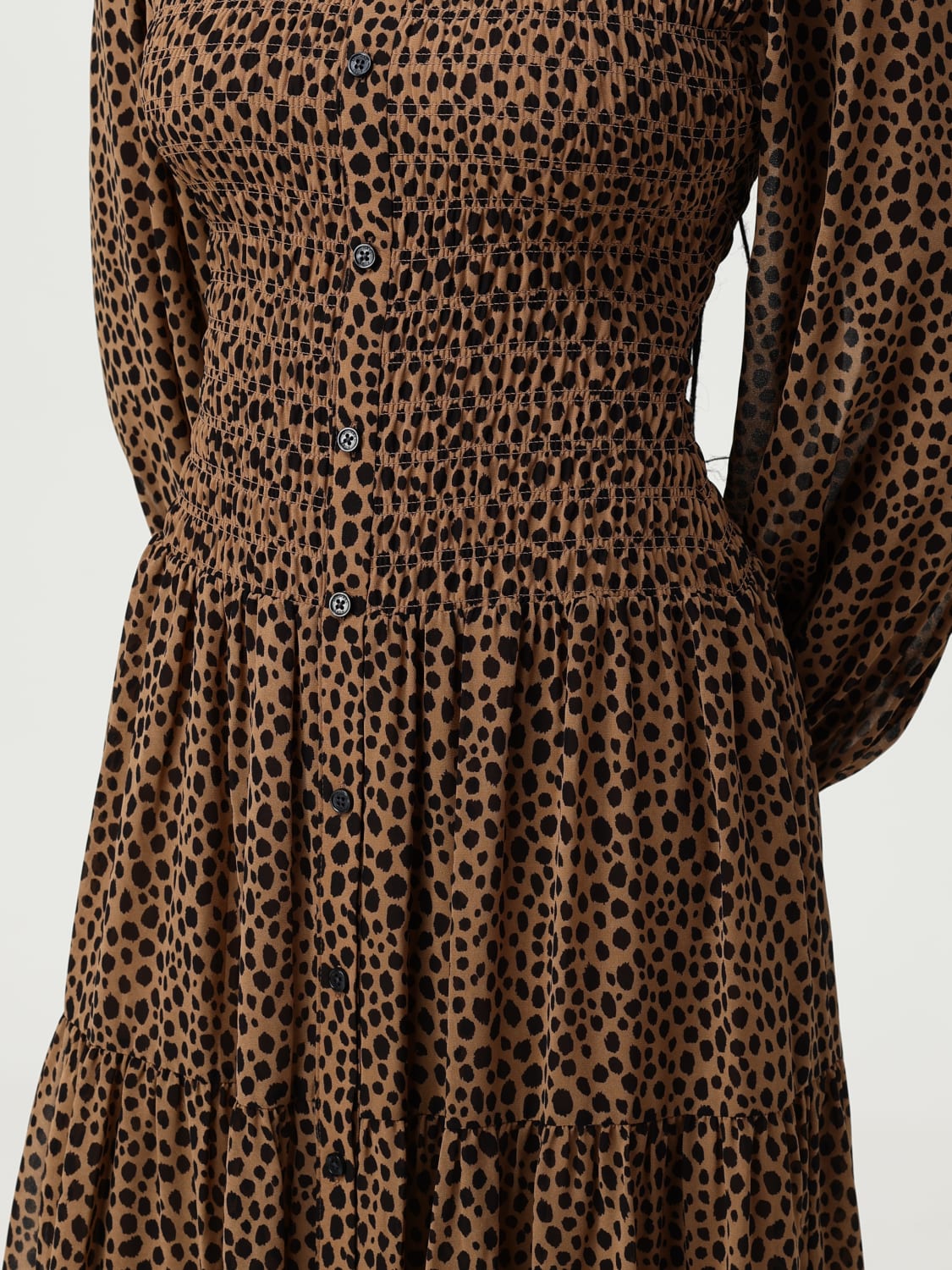 ワンピース Michael Kors Woman Dress Beige MR582IDGRY 214 MICHAEL KORS: Dress woman - Beige | Michael Kors dress