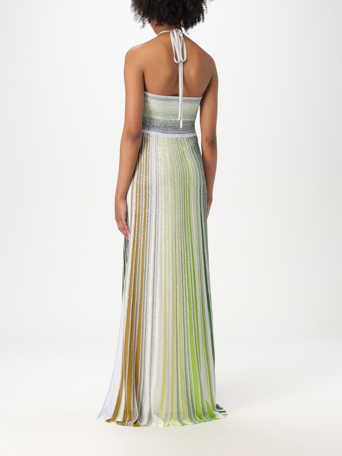 MISSONI: Dress woman - Green | Missoni dress DS25SG13BK042D
