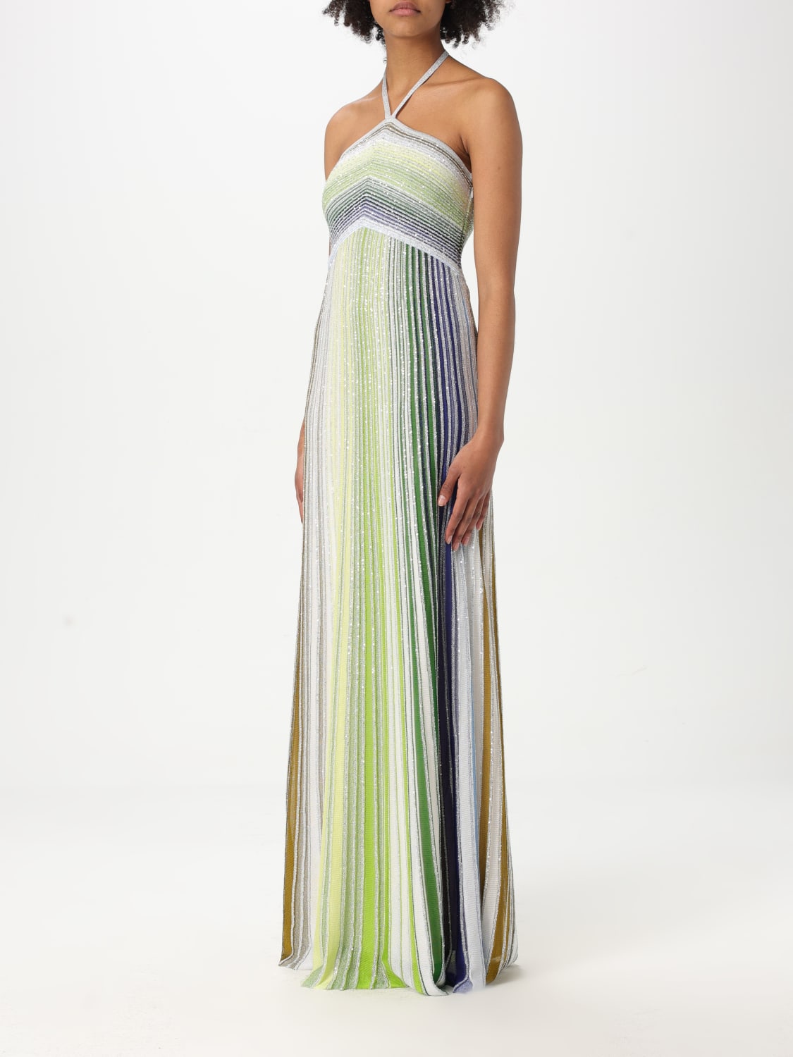 MISSONI: Dress woman - Green | Missoni dress DS25SG13BK042D